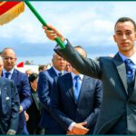 ولي العهد الأمير مولاي الحسن يترأس  حفل تدشين برج محمد السادس في الرباط، أعلى بناية في إفريقيا بارتفاع يبلغ 250 مترًا ويتكون من 55 طابقًا..