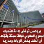 بروكسيل ترفض إدانة التحرك العسكري المغربي قبالة سبتة…